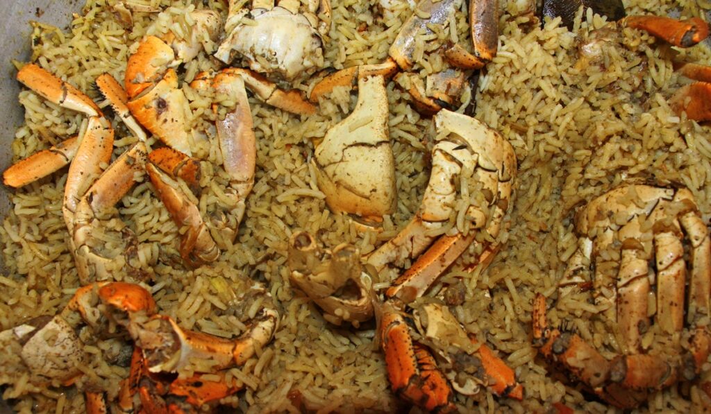 Crab and Rice